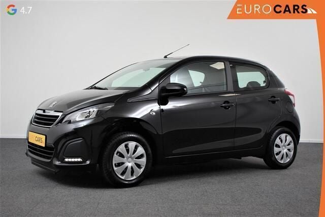 Zwart Gebruikt 2021 Peugeot 108 Active Hatchback | € 8.890 (Eerlijke prijs) - Afbeelding 1/4