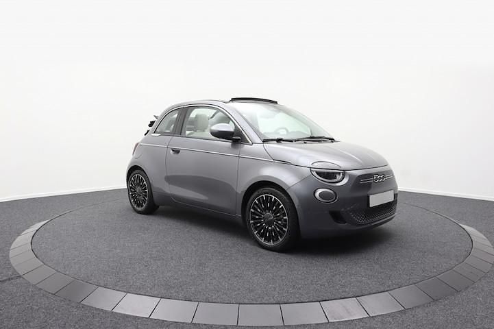 Occasion Fiat 500e La Prima 86 kW (118 PK) 2020 Grijs (metallic) Cabriolet