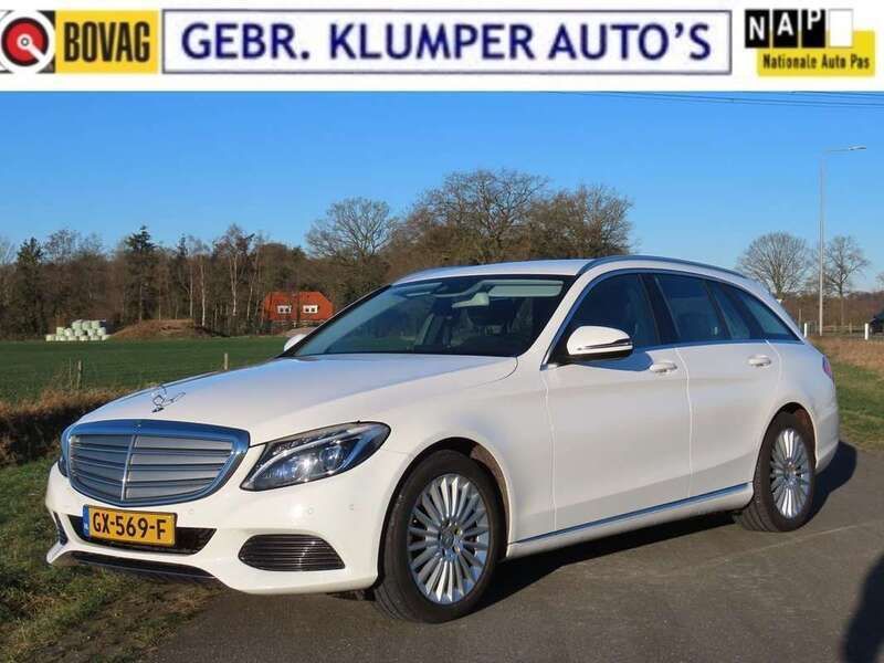 Wit Gebruikt 2015 Mercedes C350 Stationwagen | € 17.490 (Goede deal) - Afbeelding 1/4