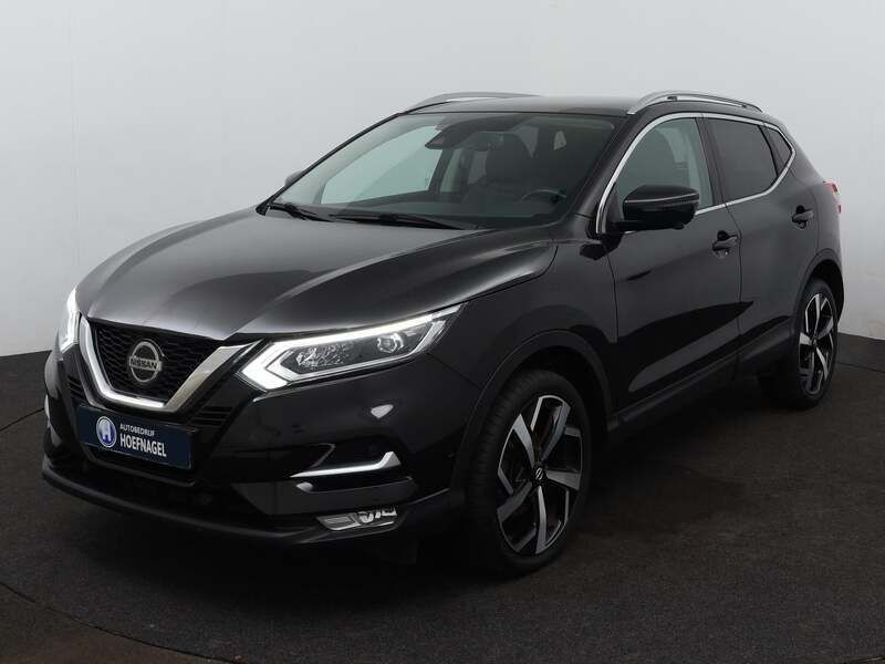 Zwart Gebruikt 2019 Nissan Qashqai Tekna SUV | € 21.350 (Iets duurder) - Afbeelding 1/4