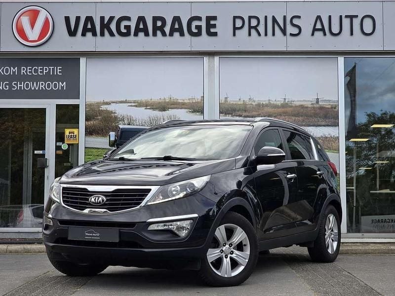 Zwart Gebruikt 2013 Kia Sportage SUV | € 10.380 (Eerlijke prijs) - Afbeelding 1/4