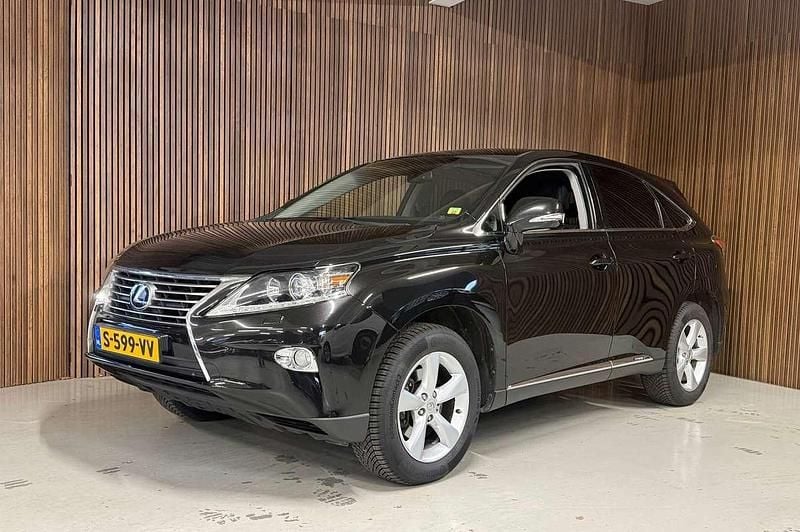 Zwart Gebruikt 2014 Lexus RX450h Executive Line SUV | € 21.995 (Eerlijke prijs) - Afbeelding 1/4