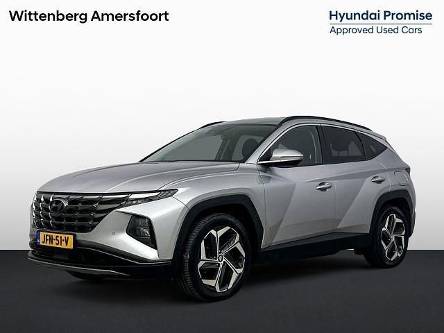 Shimmering silver metallic (r2t) Occasion 2021 Hyundai Tucson Comfort SUV | € 29.700 (Iets duurder) - Afbeelding 1/1