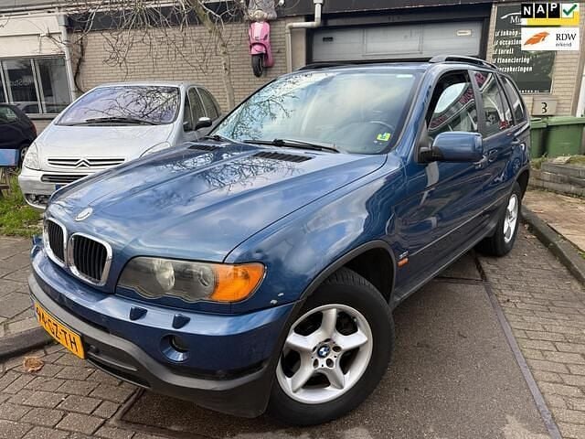 Blauw Occasion 2001 BMW X5 Executive SUV | € 2.999 (Super prijs) - Afbeelding 1/4