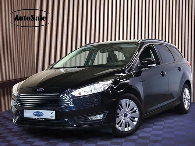 Zwart Occasion 2018 Ford Focus Titanium Stationwagen | € 14.444 (Goede deal) - Afbeelding 1/4