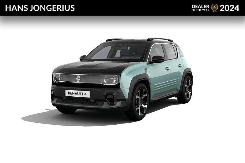 Groen, metallic lak Nieuw 2025 Renault 4 E-Tech Techno SUV | € 35.955 (Eerlijke prijs) - Afbeelding 1/4