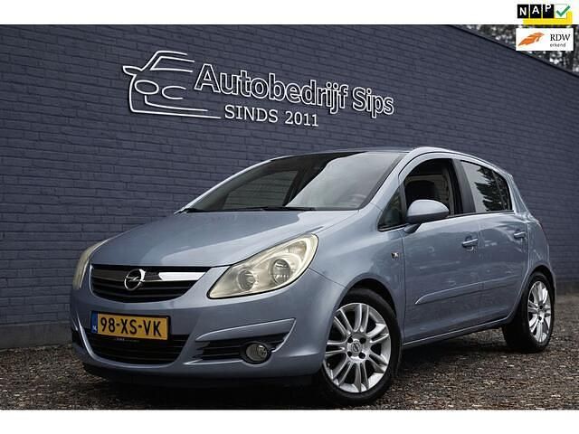 Blauw Gebruikt 2007 Opel Corsa Cosmo Hatchback | € 2.999 (Iets duurder) - Afbeelding 1/4