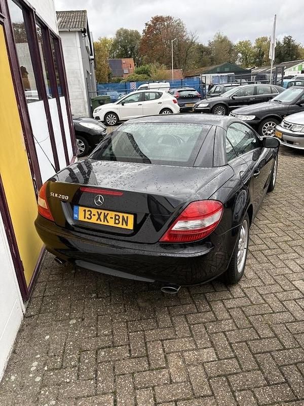 Occasion Mercedes SLK200 2006 Zwart (metallic) Cabriolet