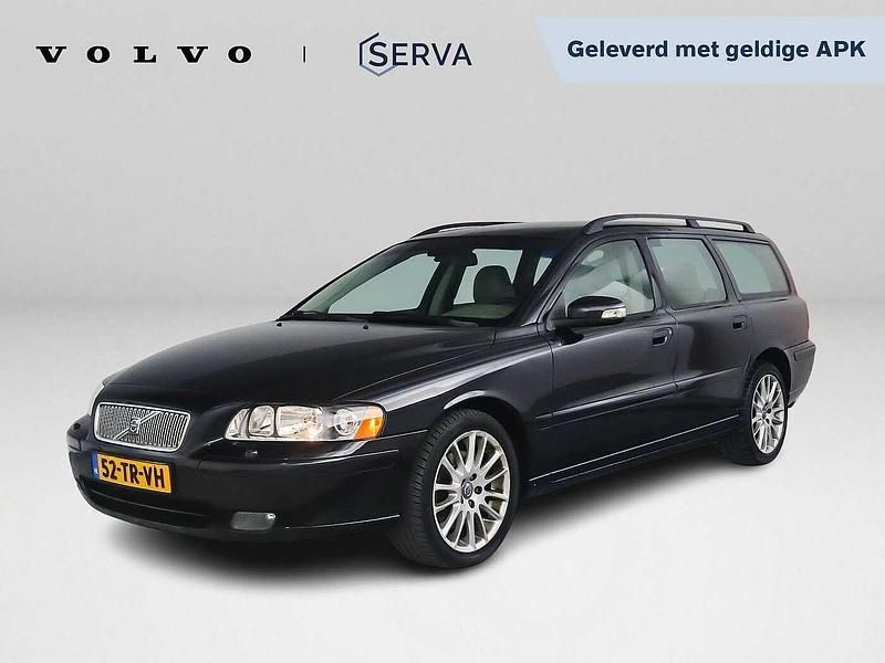 Zwart Gebruikt 2006 Volvo V70 Standard Stationwagen | € 5.950 (Iets duurder) - Afbeelding 1/4