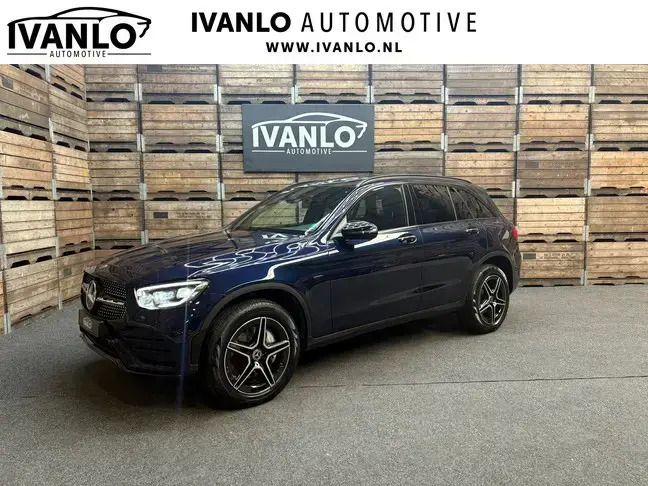 Blauw Gebruikt 2021 Mercedes GLC300e Business SUV | € 44.700 (Eerlijke prijs) - Afbeelding 1/4