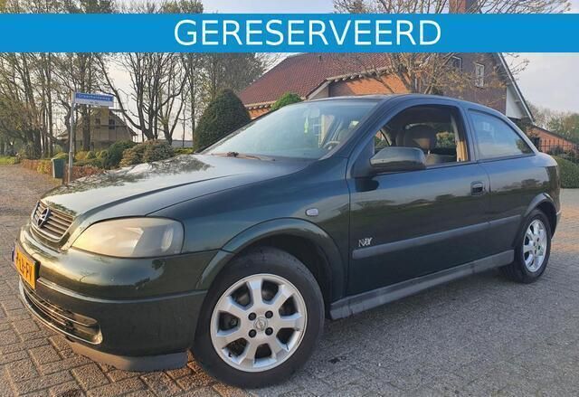 Groen Gebruikt 2002 Opel Astra Coupé | € 695 (Super prijs) - Afbeelding 1/4