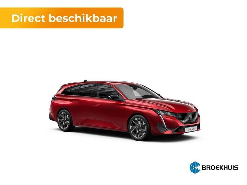 Rood Nieuw 2025 Peugeot 308 Allure Stationwagen | € 40.930 (Goede deal) - Afbeelding 1/4