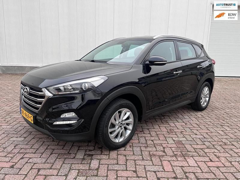 Zwart Occasion 2016 Hyundai Tucson Comfort SUV | € 14.749 (Goede deal) - Afbeelding 1/4