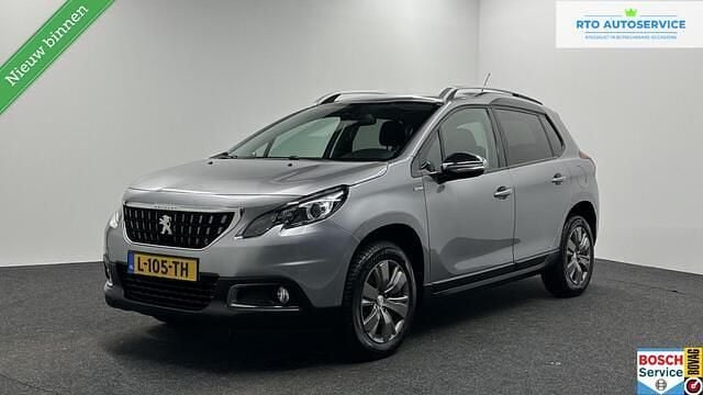 Grijs Occasion 2019 Peugeot 2008 Allure SUV | € 9.500 (Eerlijke prijs) - Afbeelding 1/4