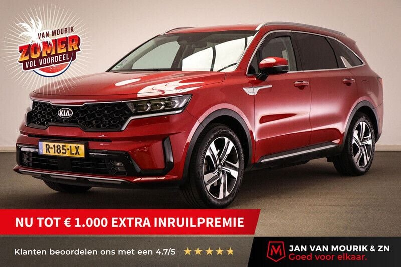 Rood Gebruikt 2021 Kia Sorento Comfort SUV | € 37.295 (Eerlijke prijs) - Afbeelding 1/4