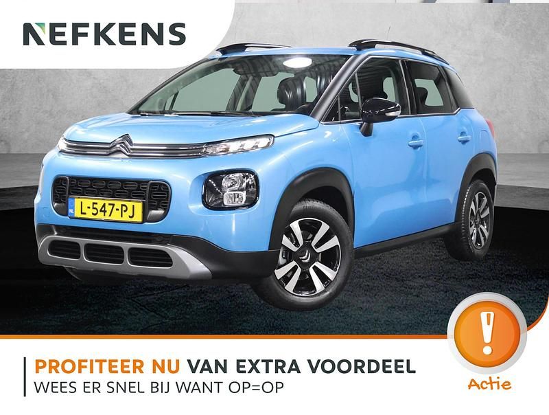 Blauw Gebruikt 2021 Citroën C3 Aircross Shine SUV | € 16.925 (Eerlijke prijs) - Afbeelding 1/4