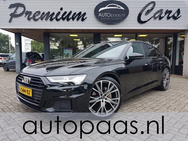 Zwart Gebruikt 2021 Audi A6 Sedan | € 43.945 (Duur) - Afbeelding 1/4