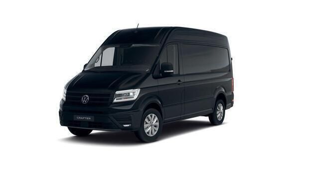 Zwart Nieuw 2024 VW Crafter Exclusive Van | € 47.975 (Goede deal) - Afbeelding 1/4