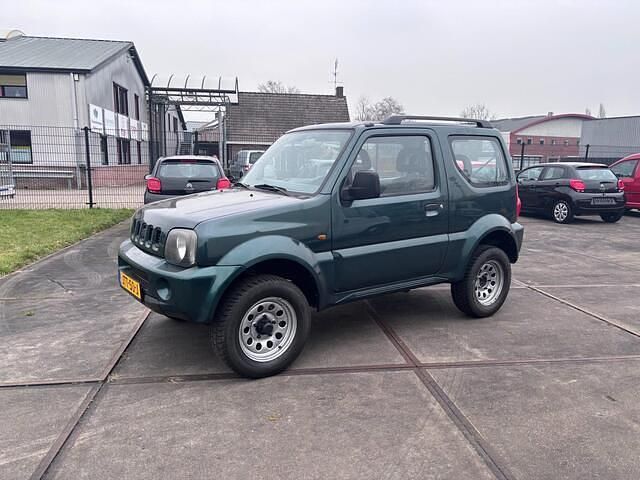 Groen (metallic) Occasion 2001 Suzuki Jimny SUV | € 5.999 (Eerlijke prijs) - Afbeelding 1/4