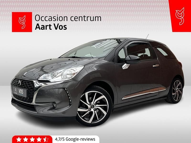 Grijs Gebruikt 2019 DS Automobiles DS3 Connected Chic Hatchback | € 15.390 (Eerlijke prijs) - Afbeelding 1/4