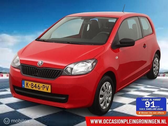 Rood Gebruikt 2016 Skoda Citigo Style Hatchback | € 5.500 (Eerlijke prijs) - Afbeelding 1/4