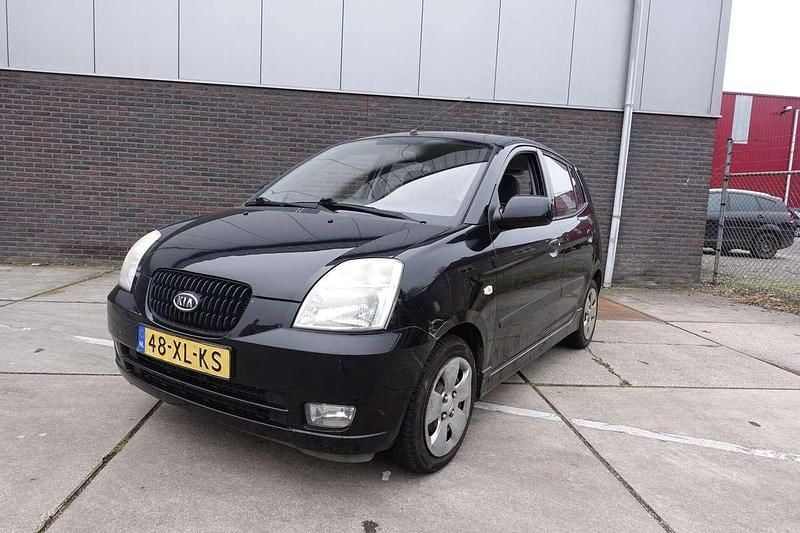 Zwart Occasion 2007 Kia Picanto Light Hatchback | € 950 (Goede deal) - Afbeelding 1/4