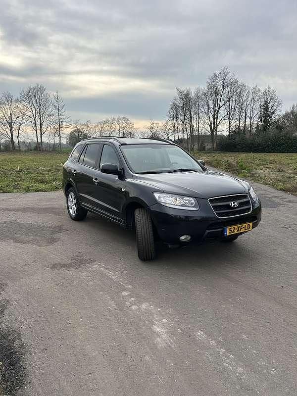 Zwart Occasion 2007 Hyundai Santa Fe Premium SUV | € 4.200 (Eerlijke prijs) - Afbeelding 1/4