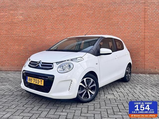 Wit Gebruikt 2018 Citroën C1 Shine Hatchback | € 9.375 (Eerlijke prijs) - Afbeelding 1/4