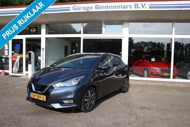 Grijs Gebruikt 2018 Nissan Micra N-Connecta Hatchback | € 11.750 (Eerlijke prijs) - Afbeelding 1/4