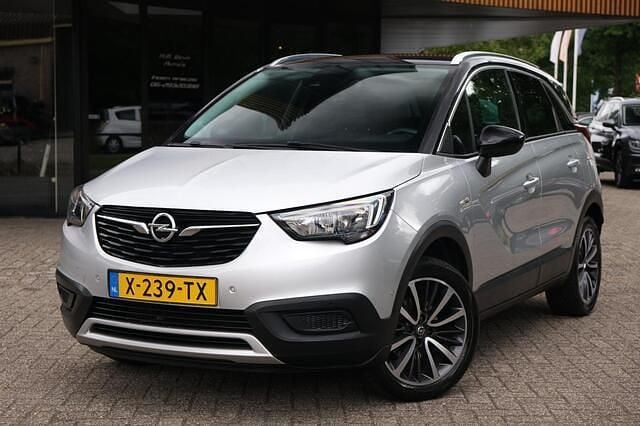 Grijs Gebruikt 2018 Opel Crossland X Innovation SUV | € 13.750 (Goede deal) - Afbeelding 1/4