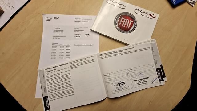 Occasion Fiat 500 Lounge 69 PK (50 kW) 2021 Wit Cabriolet