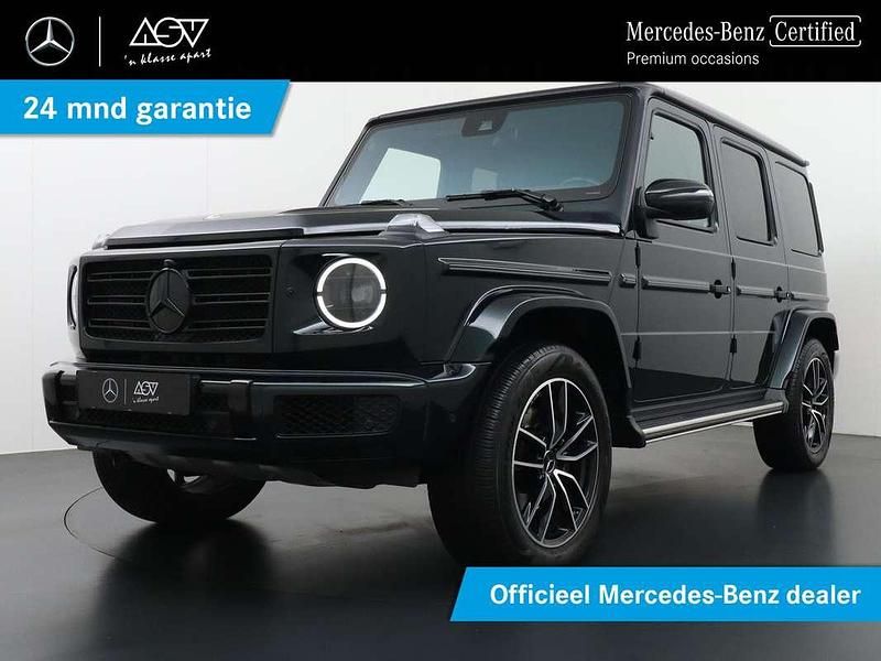 Groen, metallic lak Gebruikt 2022 Mercedes G400 AMG line SUV | € 159.880 - Afbeelding 1/4