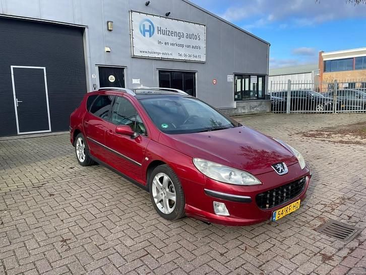 Occasion Peugeot 407 136 PK (100 kW) 2005 Oranje Stationwagen