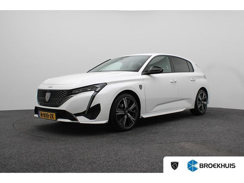 Wit Occasion 2022 Peugeot 308 Business-Line Hatchback | € 21.900 (Duur) - Afbeelding 1/4