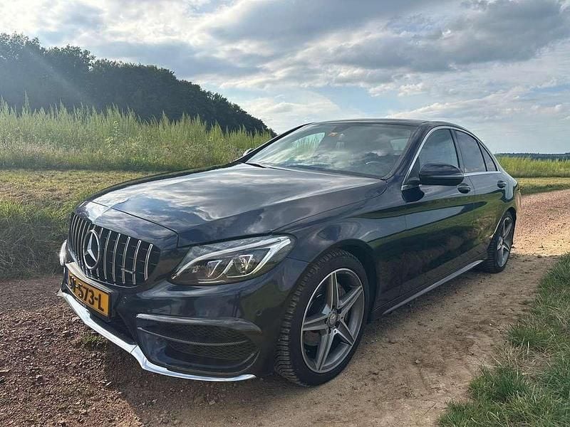 Blauw Gebruikt 2017 Mercedes C220 Ambition Sedan | € 16.000 (Goede deal) - Afbeelding 1/4