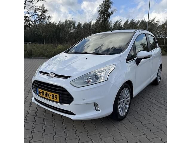 Wit Gebruikt 2013 Ford B-MAX Titanium MPV | € 3.999 (Goede deal) - Afbeelding 1/4