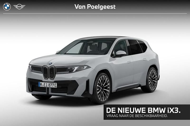 Spacesilber metallic (zilver metallic) Nieuw 2026 BMW iX3 M Sport SUV | € 86.124 (Super prijs) - Afbeelding 1/4