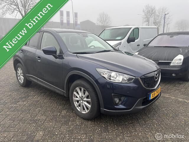 Blauw (metallic) Occasion 2014 Mazda CX-5 Edition SUV | € 12.990 (Eerlijke prijs) - Afbeelding 1/4