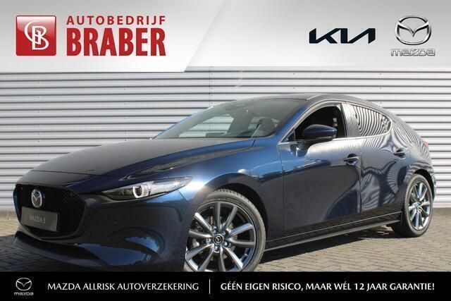 Blauw Nieuw 2024 Mazda 3 Comfort Hatchback | € 34.900 (Goede deal) - Afbeelding 1/4
