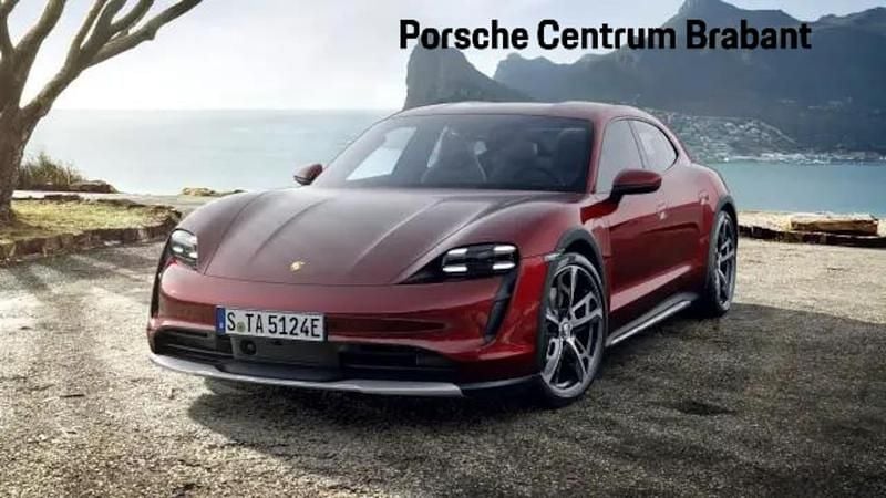 Rood (metallic) Occasion 2022 Porsche Taycan Cross Turismo SUV | € 64.750 (Super prijs) - Afbeelding 1/4