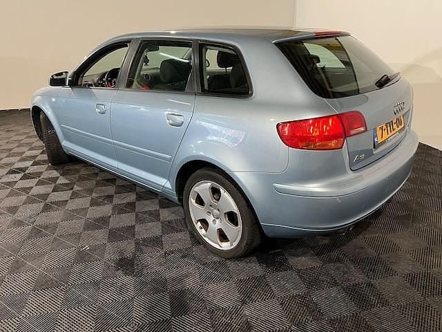 Occasion Audi A3 Sportback Attraction 125 PK (91 kW) 2008 Blauw Hatchback