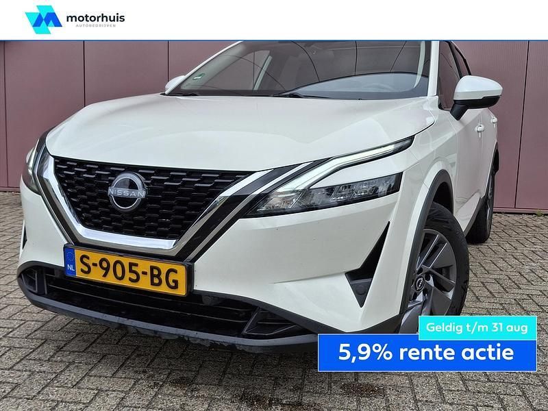 Wit Gebruikt 2023 Nissan Qashqai Acenta SUV | € 26.490 (Eerlijke prijs) - Afbeelding 1/4