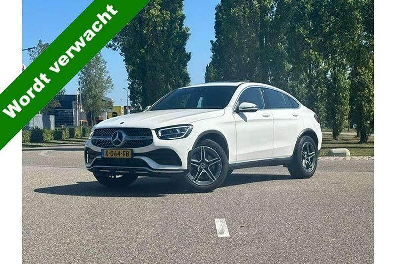 Wit Gebruikt 2019 Mercedes GLC200 AMG SUV | € 46.995 (Eerlijke prijs) - Afbeelding 1/4