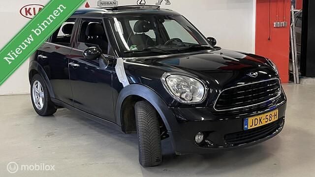 Zwart Gebruikt 2014 Mini One Countryman SUV | € 9.800 (Eerlijke prijs) - Afbeelding 1/4