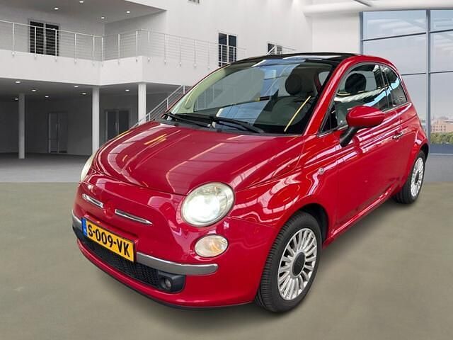 Rood Gebruikt 2008 Fiat 500 Hatchback | € 2.995 (Super prijs) - Afbeelding 1/4