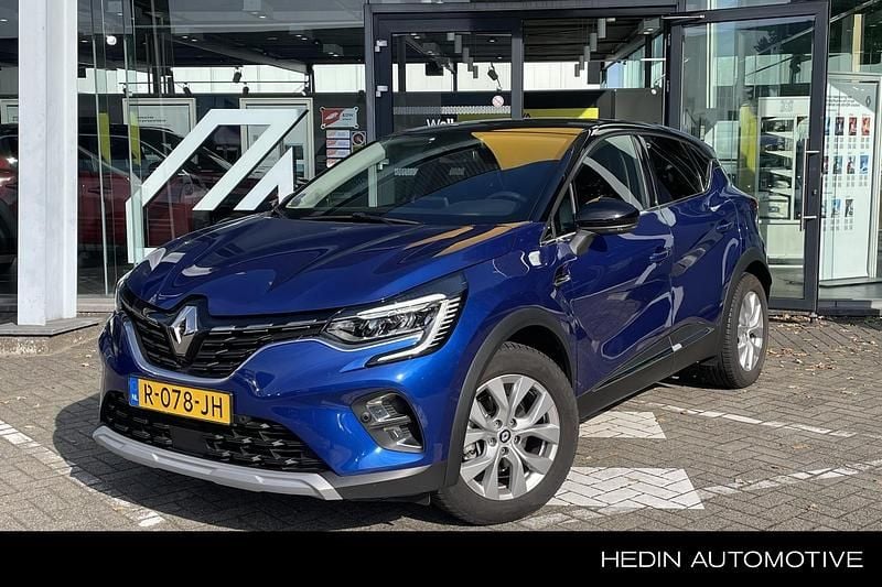 Twotone bleu iron / noir étoi Gebruikt 2022 Renault Captur Intens SUV | € 22.880 (Goede deal) - Afbeelding 1/4
