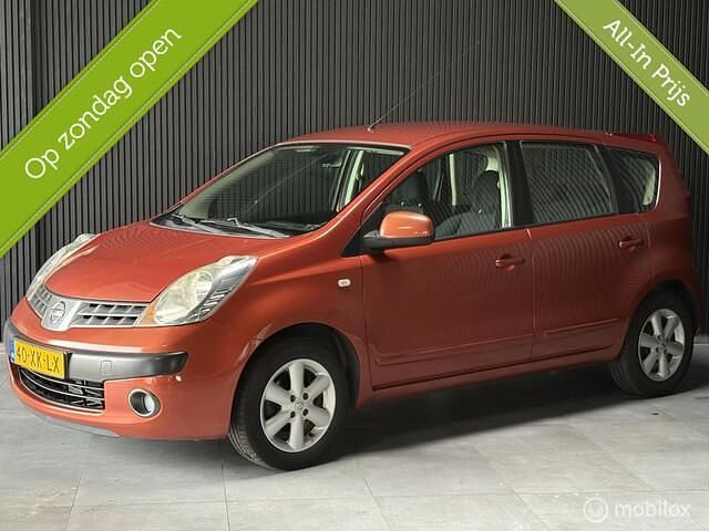 Oranje Gebruikt 2007 Nissan Note Acenta MPV | € 2.499 (Eerlijke prijs) - Afbeelding 1/4