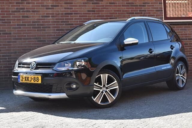 Zwart Gebruikt 2011 VW Polo Cross Hatchback | € 6.249 (Eerlijke prijs) - Afbeelding 1/4