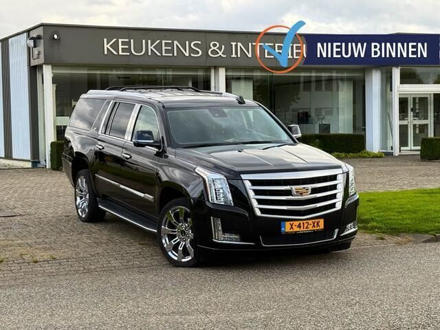 Zwart Gebruikt 2015 Cadillac Escalade SUV | € 99.500 - Afbeelding 1/4