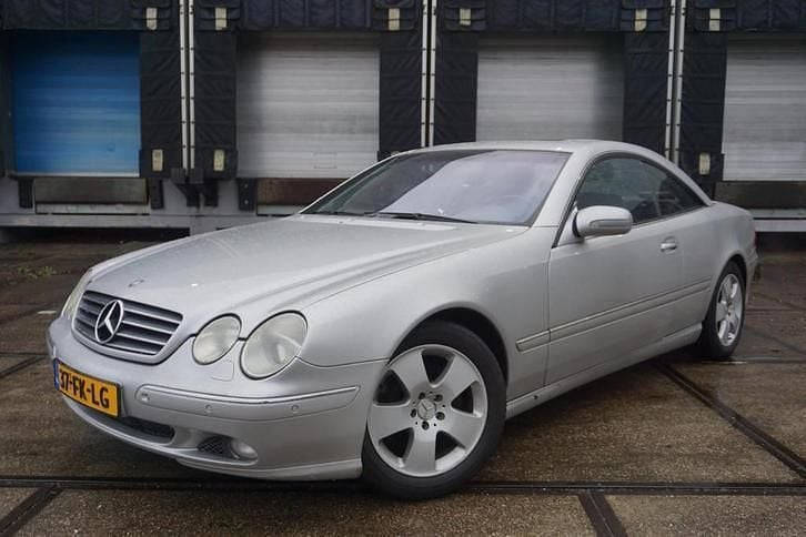 Grijs Occasion 2000 Mercedes CL500 Coupé | € 4.995 (Super prijs) - Afbeelding 1/4